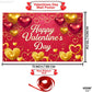 KatchOn, Happy Valentines Day Banner - XtraLarge, 72x44 Inch | Valentines Backdrop, Valentines Decor | Valentines Day Backdrop,