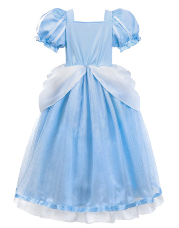 ReliBeauty Princess Costume for Girls Halloween Fairy Fancy Dress for Role Play with Accesscories, 100