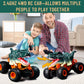 Dinosaur Monster Truck Toys,Remote Control Dinosaur Car, 2.4Ghz RC Truck for Toddlers, Electric Hobby RC Cars with Light & Music