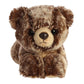 Aurora® Adorable Mini Flopsie™ Brownie Bear™ Stuffed Animal - Playful Ease - Timeless Companions - Brown 8 Inches