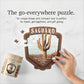 Lantern Press Mini Shaped mature-themed Jigsaw Puzzle  Protect Our National Parks (Saguaro)