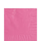 Amscan Bright Pink Luncheon Napkins-100 Pcs, 6 1/2' X 6 1/2'