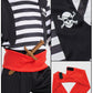 Ikali Pirate Costume For Kids Boys,Toddler Pirate Role Play Dress Up