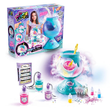 So Slime Diy Magical Slime Potion Maker Cauldron; Make Your Own Slime Potions; Mist And Light Effects; Makes 10 Slimes; Just Add Water; Fill Mini Potion Bottles To Wear Or Share; Discover Your Fortune