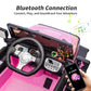 Hikiddo 24V Kids Ride On Car, Kids Electric Vehicles Car Ride On Toy Truck For Toddlers W/Remote Control, 400W Motor - Light Pin