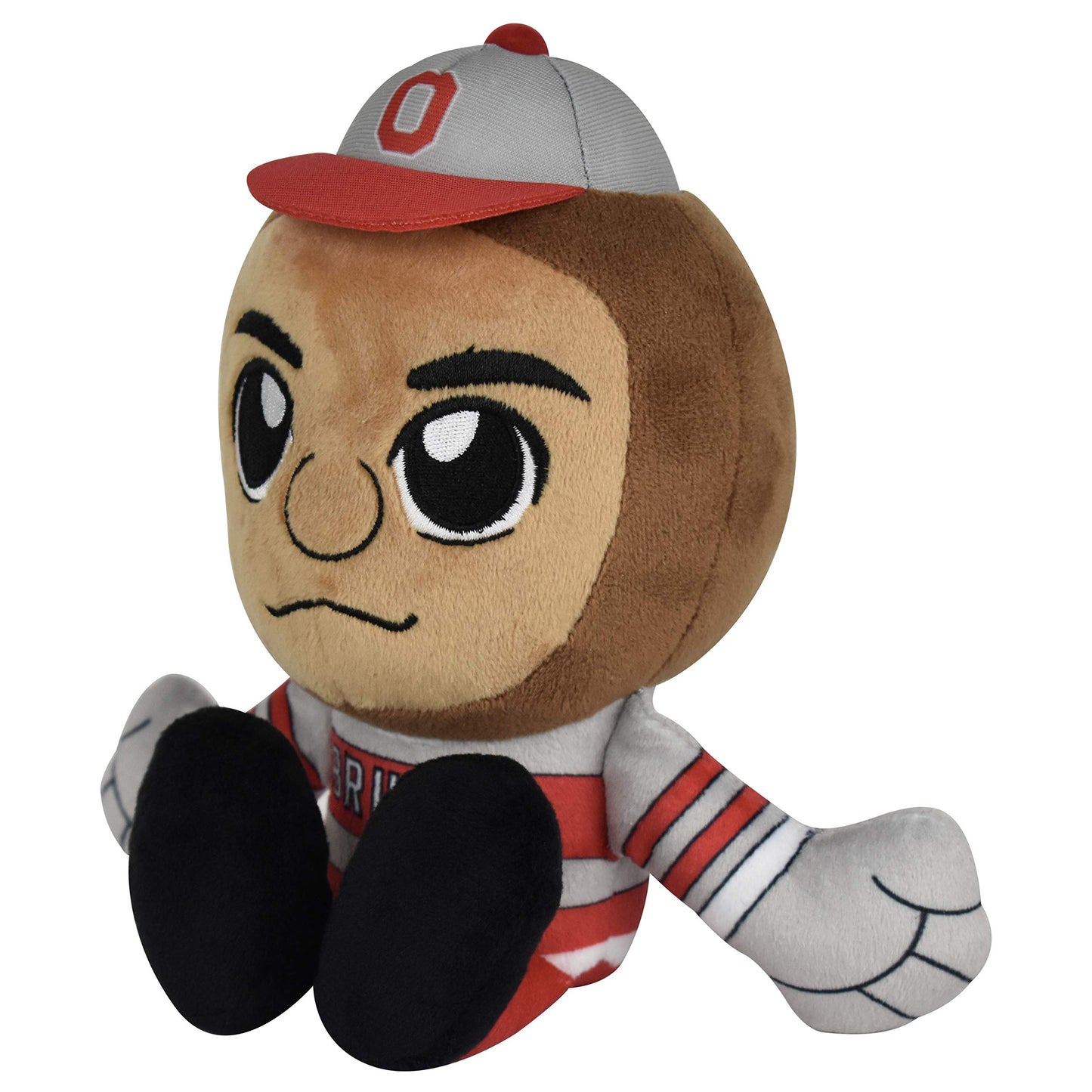 Bleacher Creatures Ohio State Buckeyes Brutus 8' Kuricha Sitting Plush - Soft Chibi Inspired Mascot