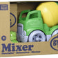 Green Toys Mixer Construction Truck - Small Green/Yellow Plastic Model CMXG-FC