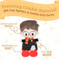 KIDS PREFERRED Harry Potter Teether Plush Toy, Multi-color Crinkle Cloth, 10 inches, Baby Boys & Girls, Model 60071