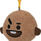 Gund Line Friends Bt21 Shooky Backpack Clip Plush, 4'