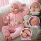 Babeside Realistic Baby Doll With Heartbeat Loulou, 20 Inch Handmade Reborn Baby Dolls Girl With Crying And Babbling Voice, Real Baby Dolls That Look Real For Girls Boys Kids Age 3+