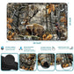 Rwutytiul Forest Deer Card Playmat 24 X 14 Inch With Tube Bag, Card Gameplay Mat With Zones Commander Deck Board Mtg Rpg Ccg Tcg
