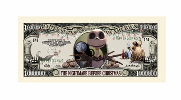 American Art Classics Nightmare Before Christmas Limited Edition Collectible Bill - Jack Skellington - Pumpkin King