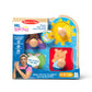Melissa & Doug? Ms. Rachelwooden Peek-A-Boo Jumbo Peg Puzzle, 4-Piece With Mirror, Toddler Toys For Boys And Girls Ages 1+ Years