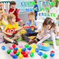 100 Pieces Egg Shakers Musical Instruments Percussion Maracas Egg For Kids Toys Plastic Easter Shaker For Learning Diy Painting,