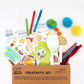 Disney Toy Story 4 Creativity Set, 1pk, Foam/Wood/Paper/Plastic/Fabric, Forky Design