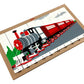 Skola Toys Sequencing Wooden Train Puzzle with Number System from 1 to 10