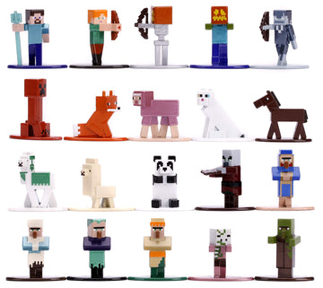 Minecraft Nano Metalfigs 20 Pk W3