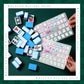 Seenelling 4 Pcs Mahjong Tile Mixer Shuffler for Mixing and Shuffling Tiles Plastic Mahjong Accessories Gifts for Lovers Playing