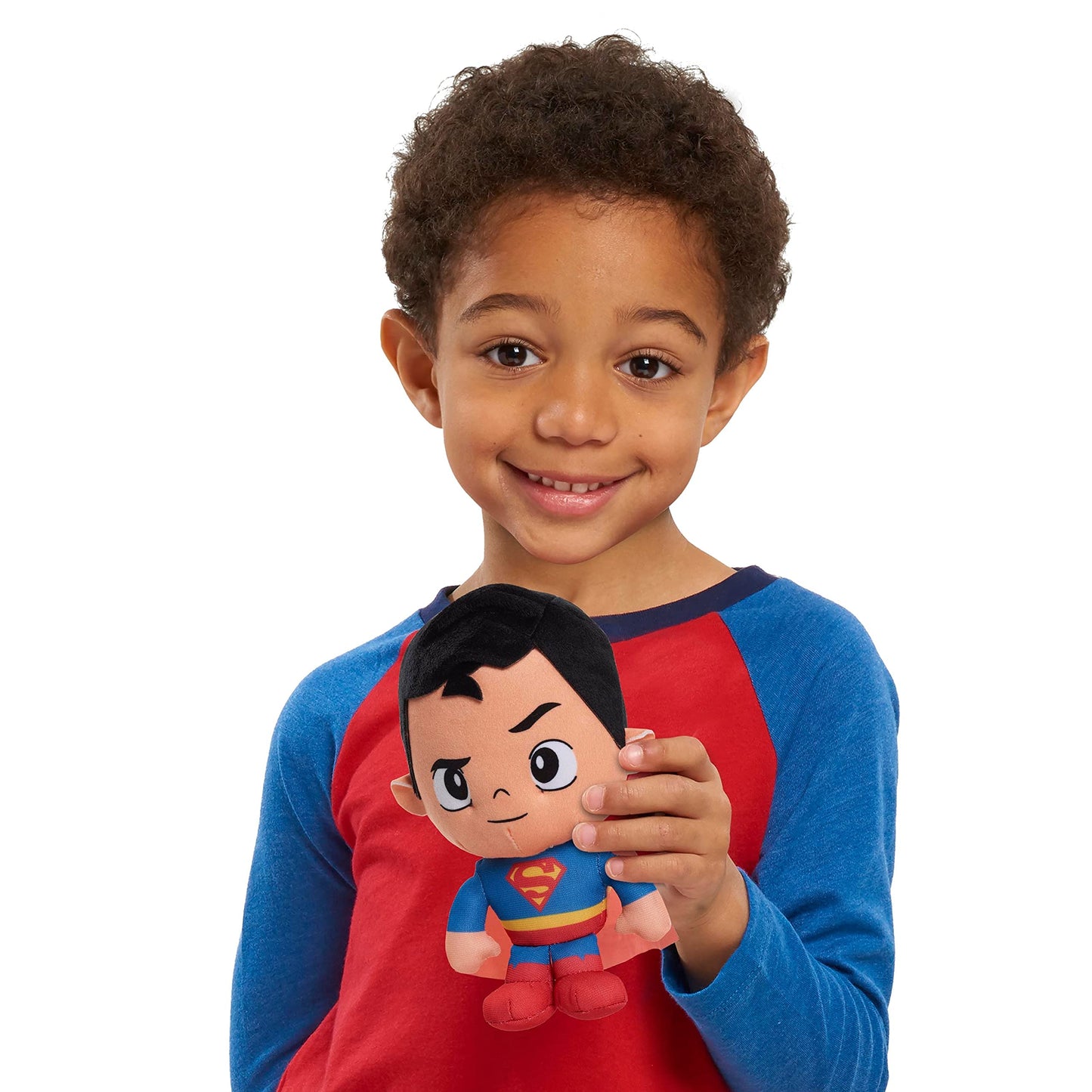 Just Play DC Justice League 7.25-inch Bean Buddy, Superman, Kids Toys for Ages 3 Up