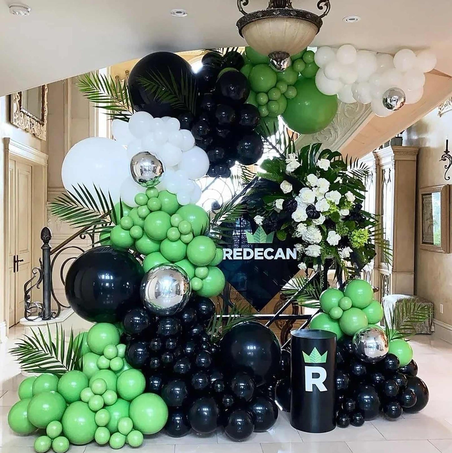Kalor Green Balloons,100 Pcs 5 Inch Mini Matte Latex Balloons For Balloon Garland Arch, Birthday Decoration, Wedding Party, Baby Shower Decorations