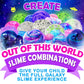 Galaxy Glow in the Dark Slime