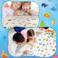 gisgfim 36Pcs Wooden Magnet Painting Craft Kit DIY Wooden Ocean Animal Magnets Coloring Arts Crafts for Kids Ages 4-8 8-12 for B