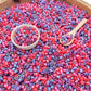 2 Cups Of Valentine'S Day Ditalini Pasta Sensory Bin Filler For Sensory Table