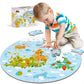 World Map Floor Puzzle