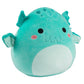 Squishmallows Original 10-Inch Theotto Cthulhu Plush - Teal Soft & Squishy Stuffed Animal - Collectible Gift for Kids, Model SQCR04645