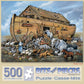 Bits And Pieces – Value Set Of Three 500 Piece Jigsaw Puzzles For Adults – Noah'S Ark, Last Supper, In The Manger - Religious Scenes Jigsaw Puzzles By Artist Ruane Manning