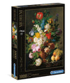 Clementoni 1000 Piece Jigsaw Puzzle - Bowl of Flowers, Multicoloured, 28.1 x 37 x 5.5 cm, Model 31415.7, Cart