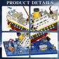 Micro Mini Blocks Titanic Model Building Set 2308Pcs, No Compatible With Lego Titanic, 3D Titanic Model Building Set Blocks, Min