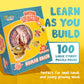 Human Brain Floor Puzzle - Doctor Livingston Jr Anatomy Model - 100 Piece Jigsaw Puzzle - Kids Puzzle And Stem Game About Brain - Medically Accurate Science Toys For Kids, Toddlers, Teens