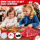 Christmas Advent Calendar 2025 Building Sets, 24 Packs Christmas Ornaments Building Kit, Christmas Tree/Santa/Reindeer/ Gingerbr