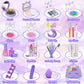 Kids Makeup Kit for Girl - Kids Washable Makeup Girls Toys with Unicorn Cosmetic Case, Real Girl Makeup Sets for Toddler Kid Chi