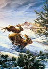 Buffalo Games - Terry Redlin - Hightailing - 500 Piece Jigsaw Puzzle For Adults -Challenging Puzzle Perfect For Game Nights - Finished Size Is 21.25 X 15.00