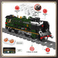 Mould King 12025 Orient Express Steam Locomotive Train Building Block Sets, Remote/App Control Train Toy Set With Led Lighting,