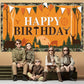 Hunting Birthday Banner Gone Hunting Party Supplies Backdrops Camo Camping Party Banner Decorations for Boys Men Birthday Decor
