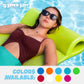 TRC Recreation Foam Swimming Pool Float Lounger, 1.25" Thick, Extra Large, Marina Blue, Model 8032026