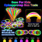 SHQDD 36PCS LED Light Up Fidget Spinner Bracelets, Glow in The Dark Party Favors for Kids 4-8 8-12,Goodie Bag Treasure Box Prize