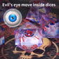 Evil Eye D20 Dices Moving Eyes Dice Dnd Dice Set With Moving Eye Inside Sharp Corners Dices Dungeons And Dragons Polyhedral Role