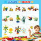 Cossy Stem Building Toys For Kids, Construction Building Blocks, Educational Toys For 3-5 4-8 5-7 6-8 Year Old, Creative Games,