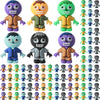 VioraWhite 100 Pcs Mini Zombies Figurines Halloween Tiny Zombies Action Figures to Hide and Seek Little Statue for Halloween Par