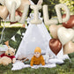 40 Inch Cream Wild Balloons, Large Letter Balloons For Wild One Party, Foil Helium Balloons, Beige Mylar Big Beige Alphabet Allo