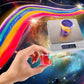 WUJYLY Galaxy Slime Kit, 46 Pack Non-Sticky Mini Slime, Soft PVA Stress Relief Toys for Kids, Goodie Bags & Easter Stocking Stuffers