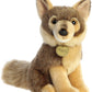 Aurora Realistic Miyoni Coyote Stuffed Animal - Lifelike Detail - Cherished Companionship - Brown 9.5 Inches