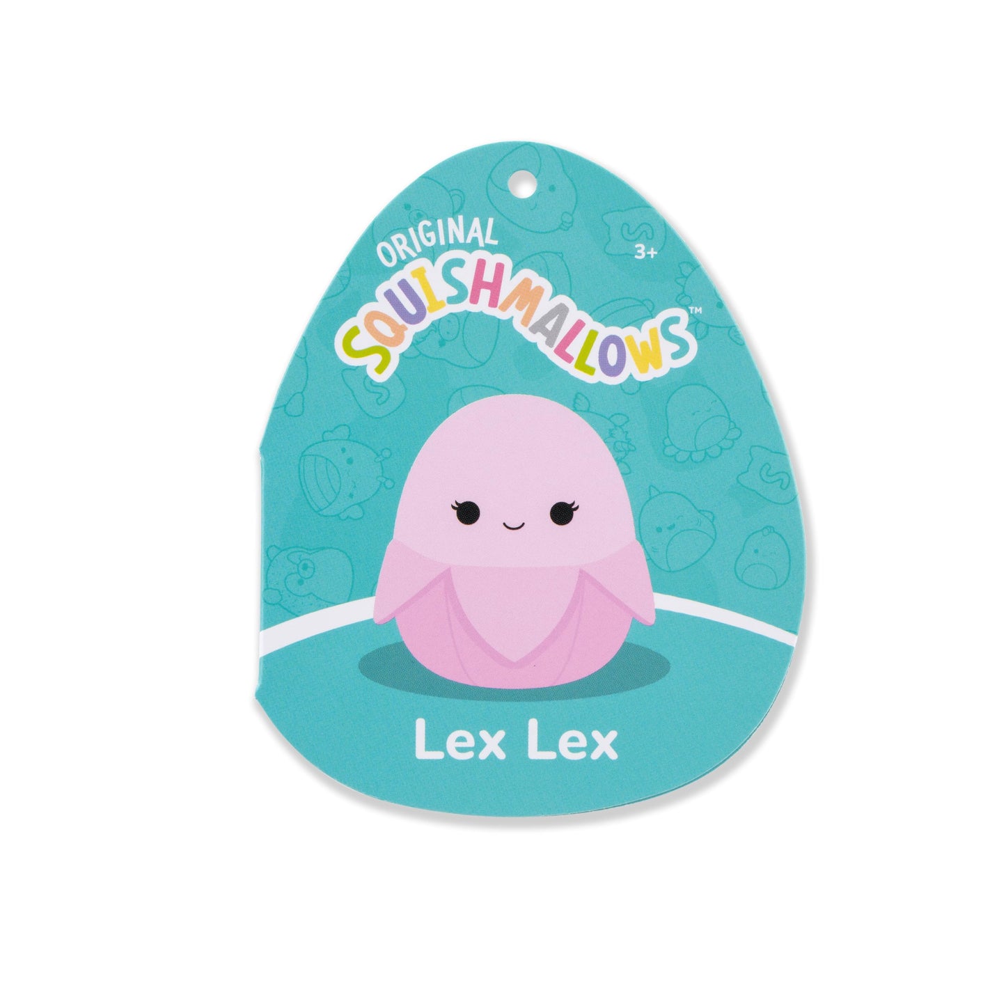 Squishmallows 14 Lex Lex Plush - Official Jazwares Pink Banana Soft Toy for Kids and Collectors