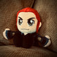 Bleacher Creatures Marvel Black Widow 8' Kuricha Sitting Plush- Soft Chibi Inspired Toy