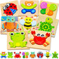 Bekayshad Wooden Puzzles Toddler Toys Gifts For 1 2 3 Year Old Boys Girls, 8 Pack Animal Jigsaw Puzzles Montessori Toys, Learning Educational Christmas Birthday Gifts For Girls Boys Ages 1-3