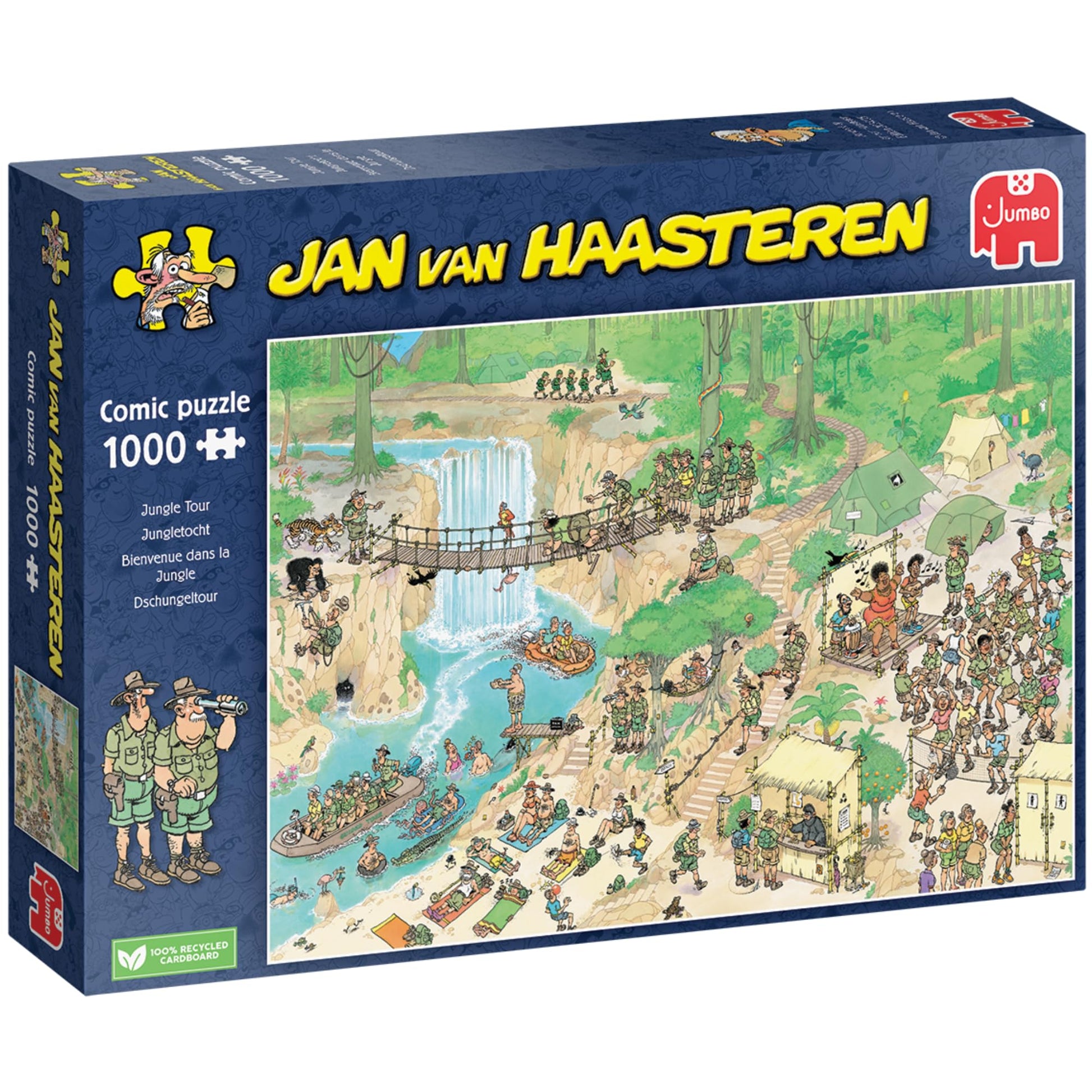 Jumbo Jan Van Haasteren - Nk Championship Tbd - 1000 Teile: Dschungeltour, 1110100316